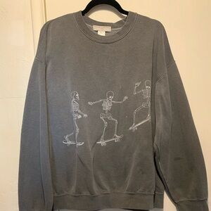 Urban Outfitters skeleton sweatshirt